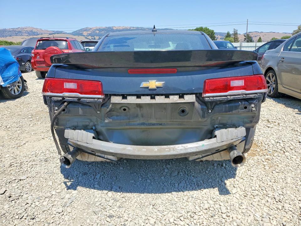 2014 Chevrolet Camaro VIN 2G1FA1E30E9256550 COPART salvage auction — REAR END, Ca - Salvage Certificate, sold $2,550 on 2026-07-09 (photo 6)