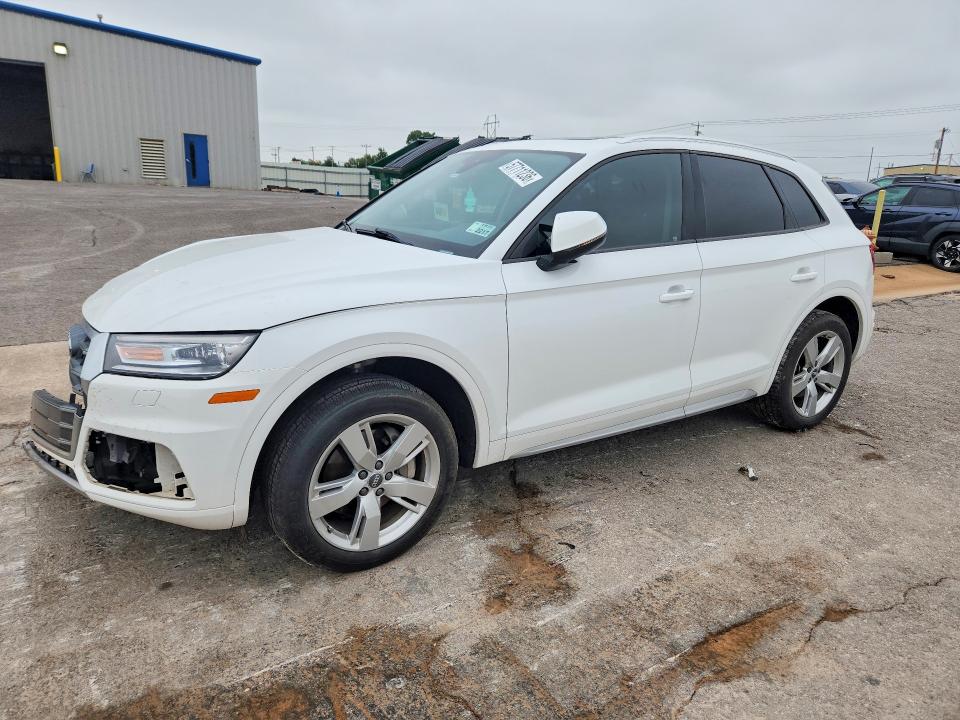 2018 Audi Q5 VIN WA1ANAFY7J2004331 COPART salvage auction — FRONT END, Ok - Certificate Of Title, sold $4,650 on 2026-07-28 (photo 1)