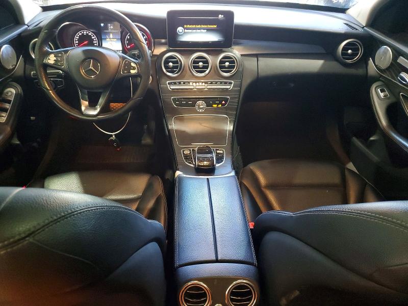 2016 Mercedes-benz C-klasse VIN WDDWF4JB4GR138782 COPART salvage auction — FRONT END, Tx - Salvage Vehicle Title, sold $1,750 on 2026-08-10 (photo 8)