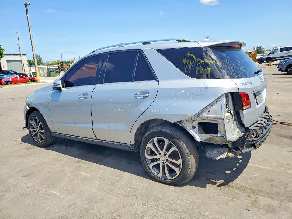 2016 Mercedes-benz Gle class VIN 4JGDA5JB3GA788686 COPART salvage auction — REAR END, Fl - Cert Of Title Slvg Rebuildable, sold $6,700 on 2026-08-12 (photo 2)