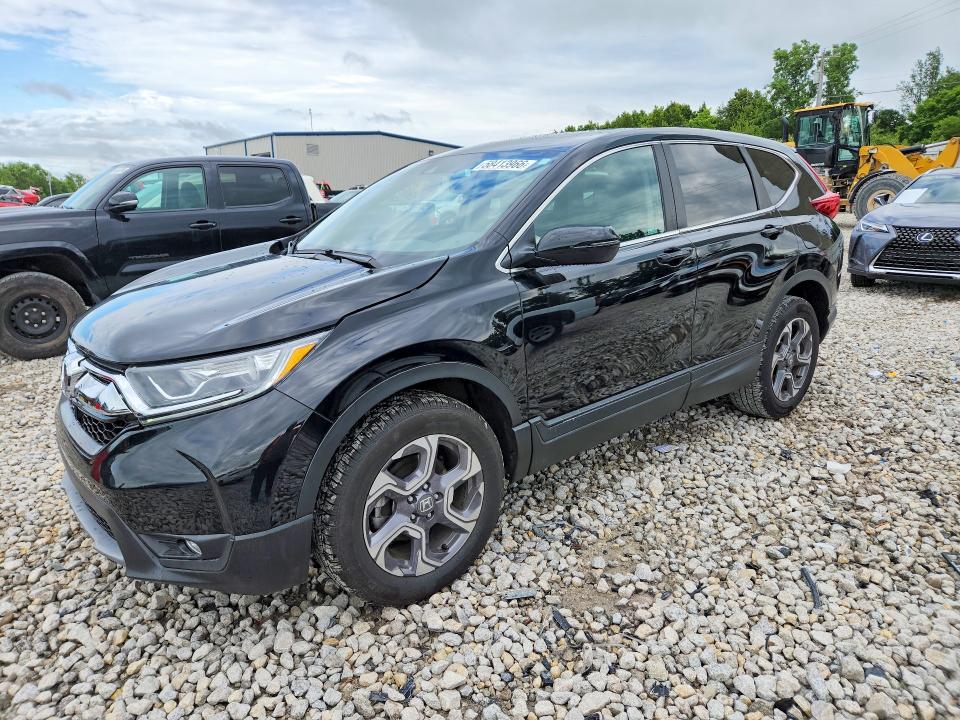 2018 Honda Cr-v VIN 7FARW2H87JE089553 COPART salvage auction — FRONT END, Mi - Certificate Of Title, sold $5,400 on 2026-07-23 (photo 1)