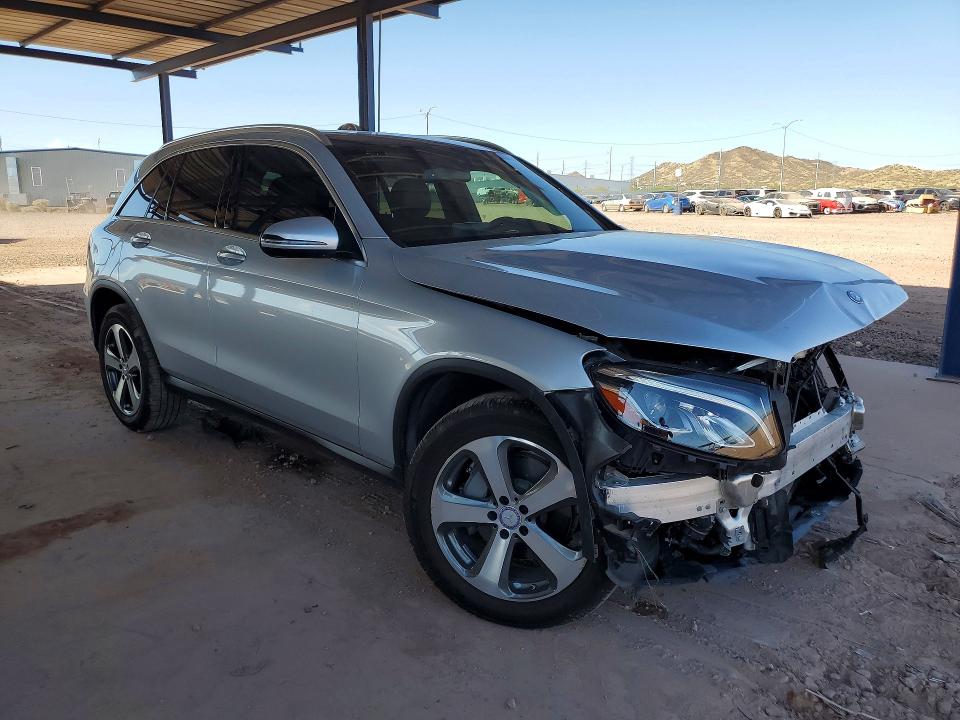 2017 Mercedes-benz Glc VIN WDC0G4KB4HF168325 COPART salvage auction — FRONT END, Az - Cert Of Title - Salvage, sold $3,650 on 2026-07-07 (photo 4)