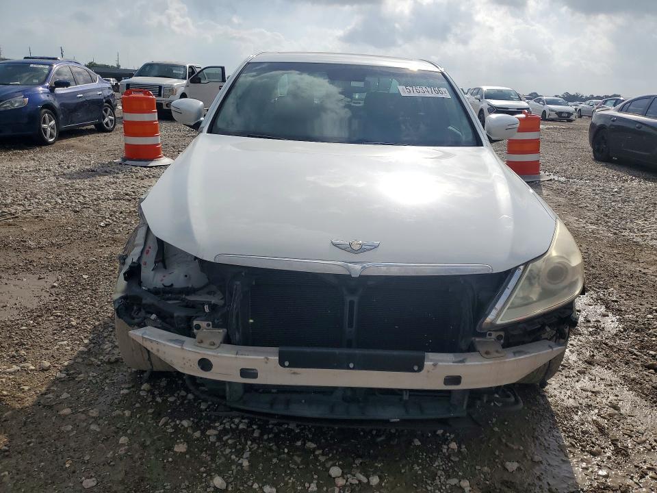 2009 Hyundai Genesis VIN KMHGC46E79U034924 COPART salvage auction — FRONT END, Tx - Salvage Vehicle Title, sold $1,550 on 2026-07-20 (photo 5)