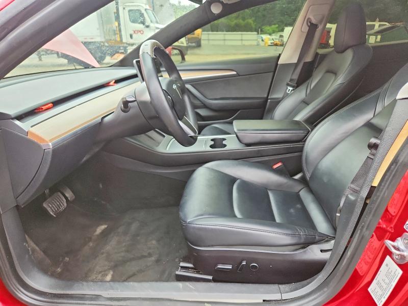 2023 Tesla Model 3 VIN 5YJ3E1EA3PF431725 COPART salvage auction — REAR END, Ma - Cert Of Title-Salvage, sold $5,700 on 2026-07-09 (photo 7)