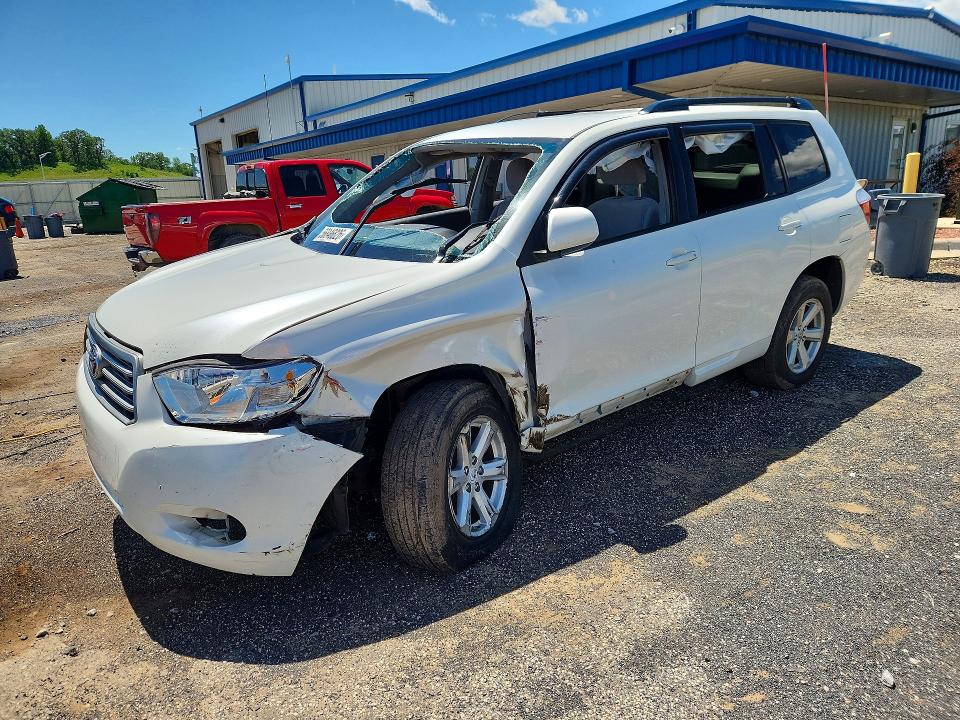 2008 Toyota Highlander VIN JTEES41AX82031329 COPART salvage auction — ROLLOVER, Wi - Junked Vehicle Bill Of Sale, sold $600 on 2026-07-28 (photo 1)