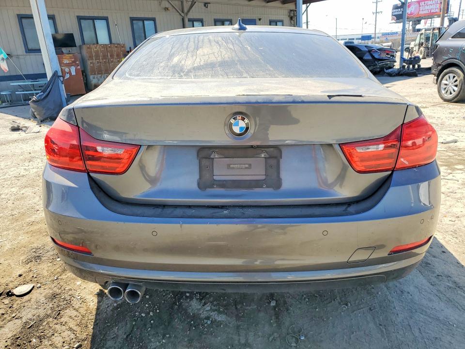 2014 BMW 4er VIN WBA3N7C51EF718530 COPART salvage auction — SIDE, Ca - Salvage Certificate, sold $1,000 on 2026-07-13 (photo 6)