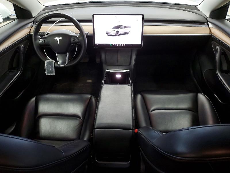 2022 Tesla Model 3 VIN 5YJ3E1EA8NF369445 COPART salvage auction — UNDERCARRIAGE, IL - SALVAGE CERTIFICATE, sold $6,000 on 2026-07-29 (photo 8)