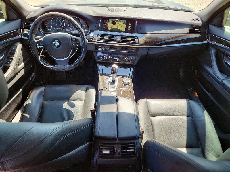 2015 BMW 5er VIN WBA5A5C59FD520610 COPART salvage auction — FRONT END, TX - SALVAGE VEHICLE TITLE, sold $20 on 2026-07-29 (photo 8)