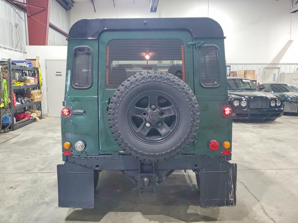 1993 Land rover Defender VIN SALLDVAF7KA921679 COPART salvage auction — FRONT END, Ny - Mv-907A Salvage Certificate, sold $19,100 on 2026-07-28 (photo 6)