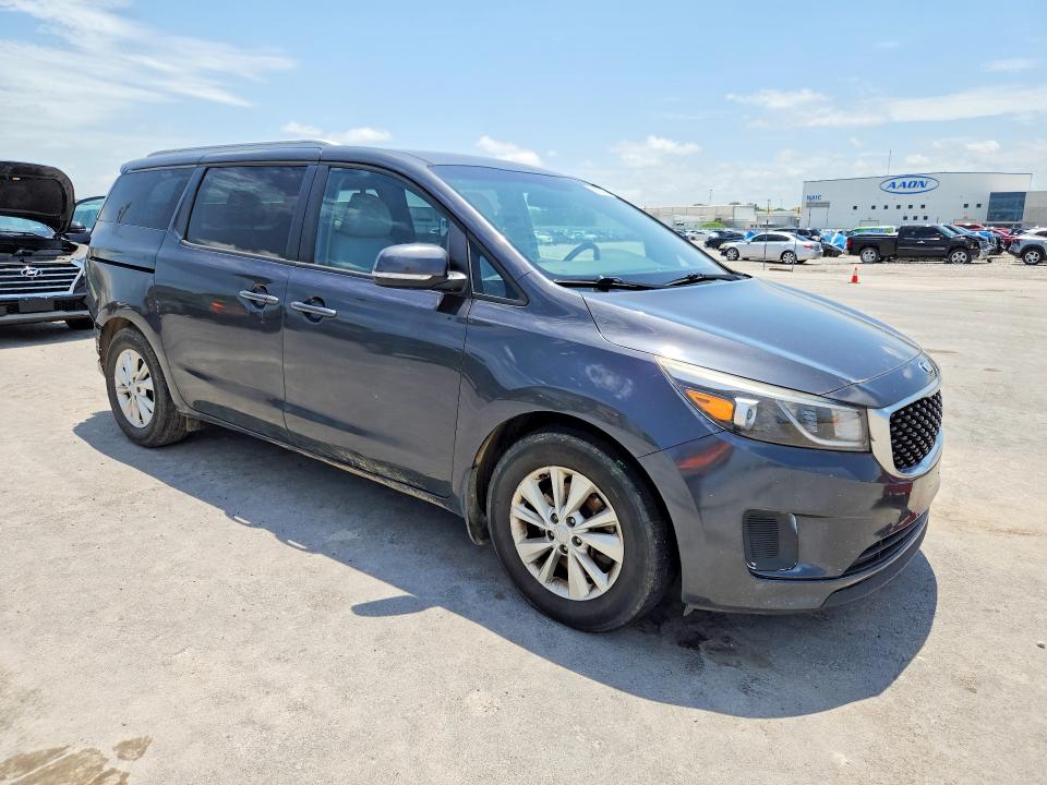 2016 Kia SEDONA VIN KNDMB5C1XG6127424 COPART salvage auction — REAR END, Ok - Cert Of Title-Salvage, sold $1,050 on 2026-07-15 (photo 4)
