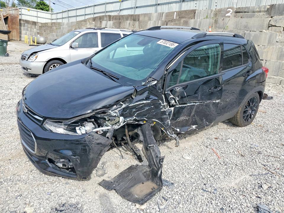 2022 Chevrolet Trax VIN KL7CJPSM6NB537547 COPART salvage auction — FRONT END, Oh - Cert Of Title-Salvage, sold $825 on 2026-07-31 (photo 1)