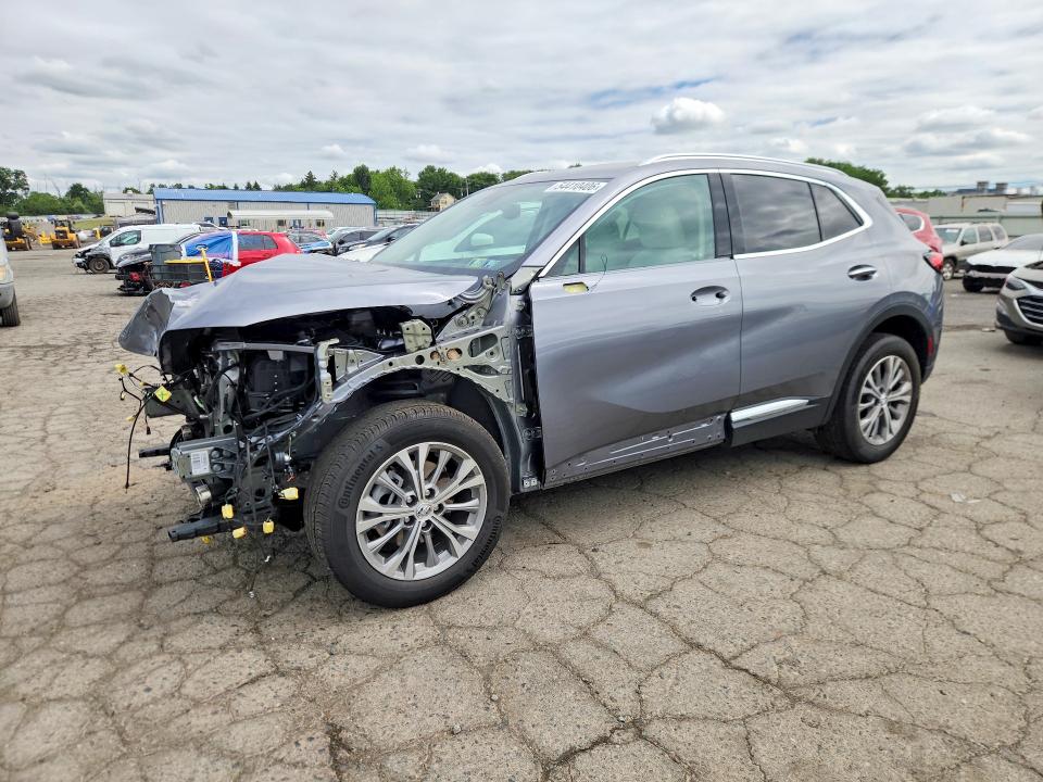 2022 Buick Envision VIN LRBAZLR42ND123928 COPART salvage auction — FRONT END, Pa - Certificate Of Salvage, sold $3,300 on 2026-07-07 (photo 1)