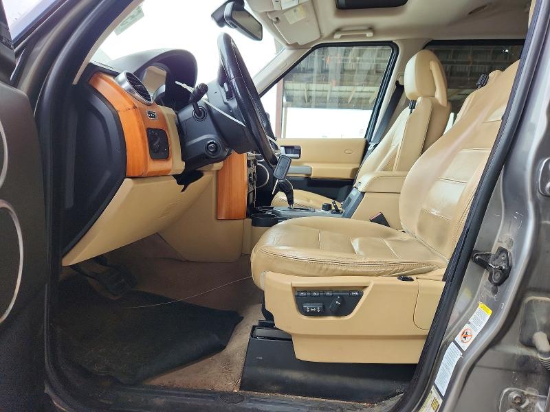 2008 Land rover Lr3 VIN SALAG25418A448933 COPART salvage auction — MINOR DENT/SCRATCHES, CA - DIS/DLR/EXP ONLY CLEAN TITLE, sold $125 on 2026-07-02 (photo 7)