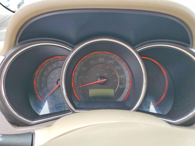 2010 Nissan Murano VIN JN8AZ1MW0AW126697 COPART salvage auction — FRONT END, Ca - Salvage Certificate, sold $975 on 2026-07-15 (photo 9)