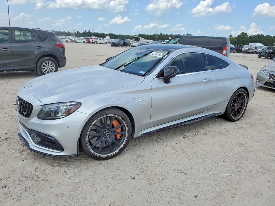 2021 Mercedes-benz C-klasse amg VIN W1KWJ8HB8MG054502 — COPART salvage auction photo