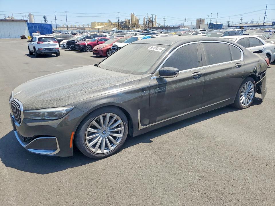 2020 BMW 7 series VIN WBA7T2C09LCD20028 — COPART salvage auction photo