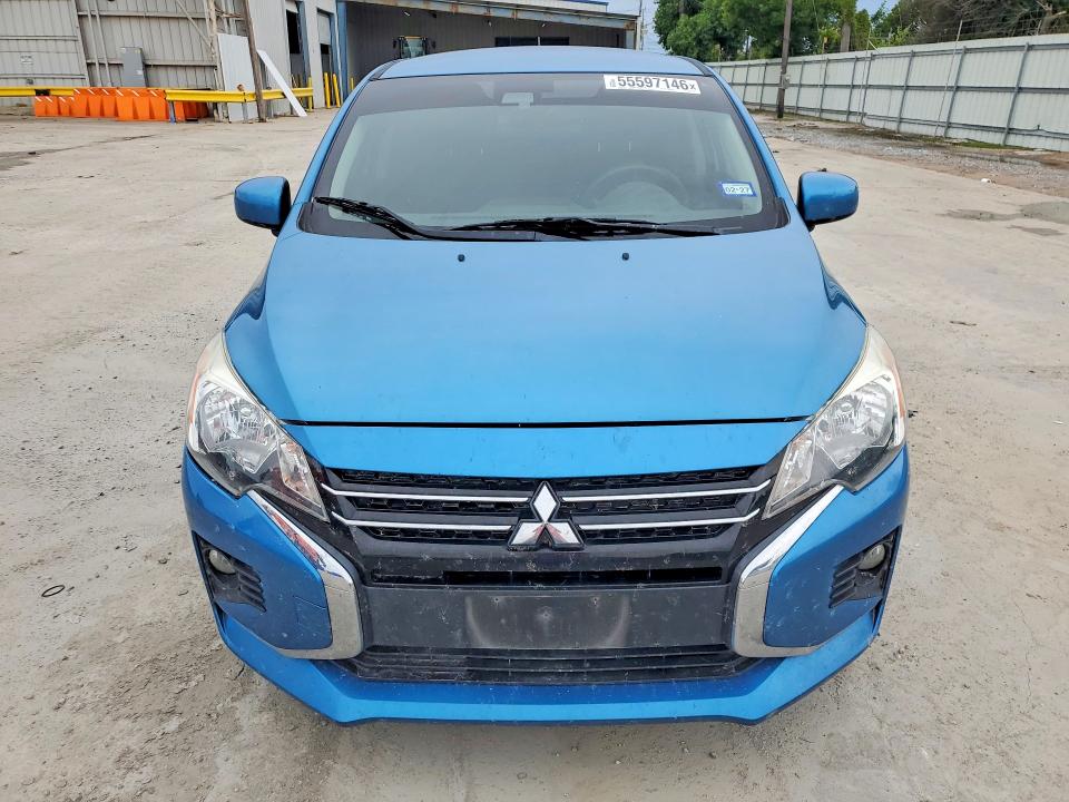2022 Mitsubishi Mirage VIN ML32FUFJ4NHF07223 COPART salvage auction — REAR END, Tx - Salvage Vehicle Title, sold $2,100 on 2026-07-28 (photo 5)