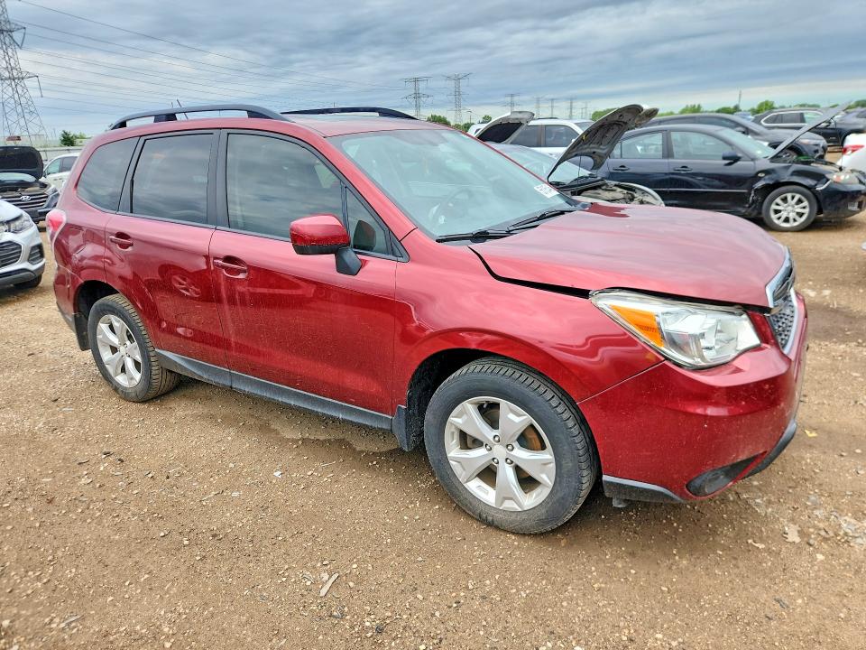 2015 Subaru VIN JF2SJADC2FH811276 COPART salvage auction — FRONT END, Il - Salvage Certificate, sold $925 on 2026-07-14 (photo 4)