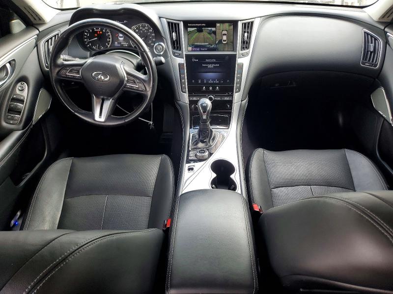 2021 Infiniti Q50 VIN JN1EV7BR9MM752101 COPART salvage auction — MINOR DENT/SCRATCHES, Oh - Cert Of Title-Rebuilt Salvage (P), sold $9,800 on 2026-07-27 (photo 8)