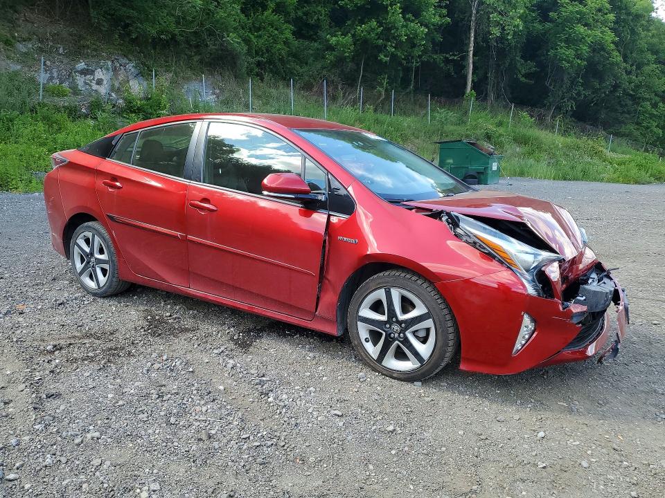 2017 Toyota Prius VIN JTDKARFU6H3528205 COPART salvage auction — FRONT END, Ny - Mv-907A Salvage Certificate, sold $425 on 2026-07-28 (photo 4)