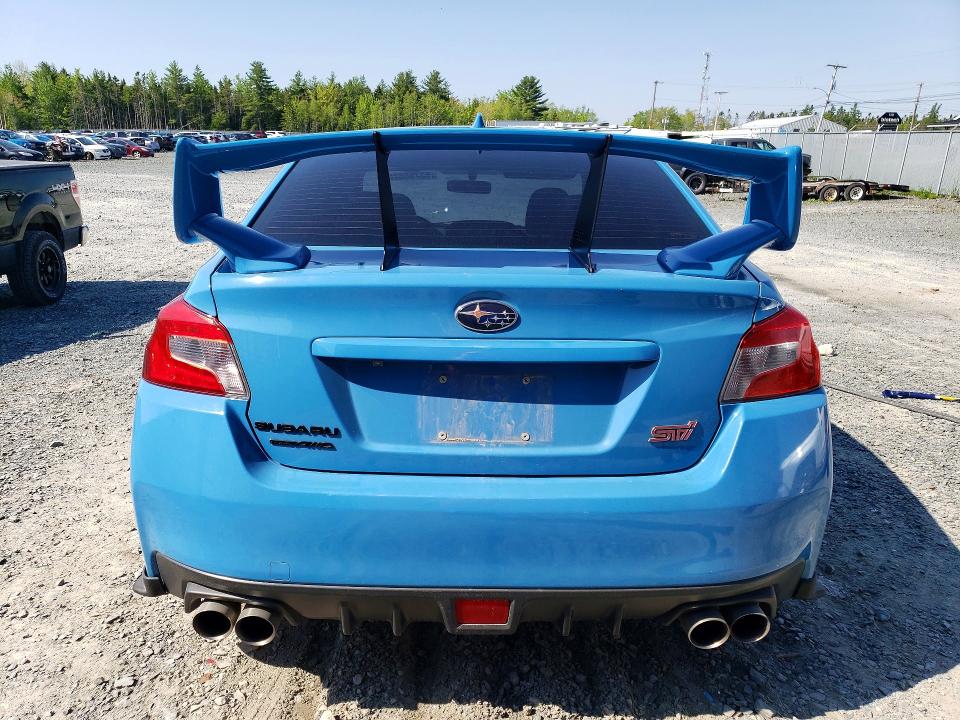 2016 Subaru Wrx VIN JF1VA2M6XG9831885 COPART salvage auction — MINOR DENT/SCRATCHES, Ns - Cert Of Registration, sold $6,600 on 2026-07-03 (photo 6)