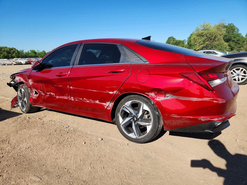 2023 Hyundai Elantra VIN KMHLN4AJ2PU074094 COPART salvage auction — SIDE, OH - CERT OF TITLE-SALVAGE, sold $4,500 on 2026-07-06 (photo 2)