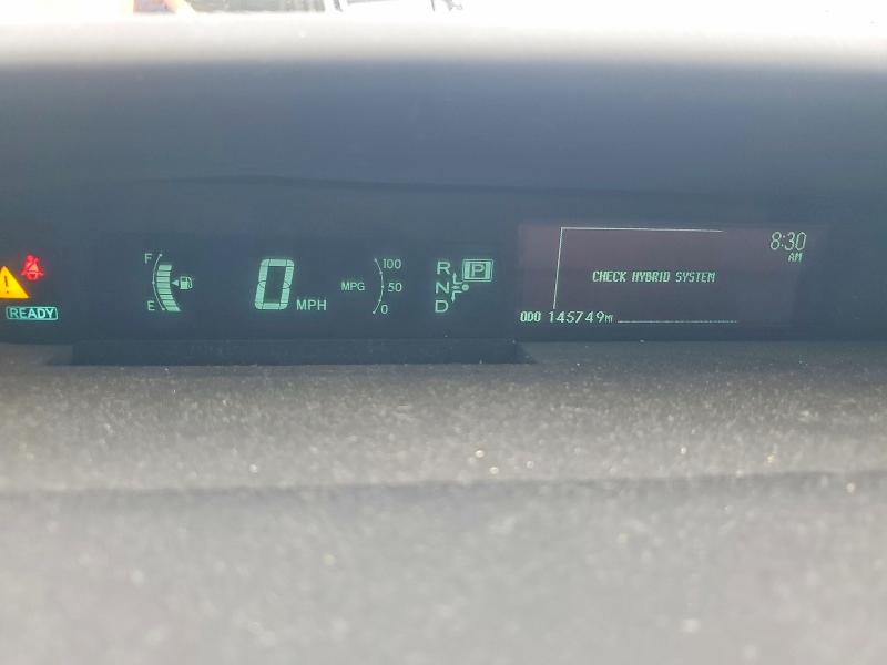 2010 Toyota Prius VIN JTDKN3DU0A0017004 COPART salvage auction — FRONT END, PA - CERTIFICATE OF SALVAGE, sold $1,000 on 2026-07-21 (photo 9)