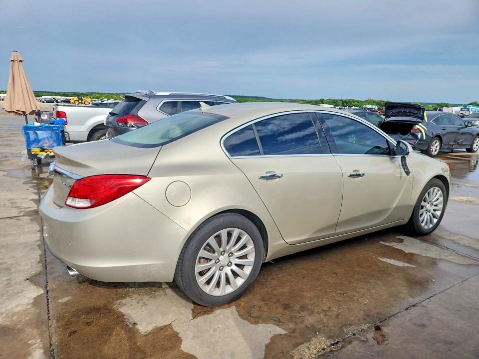2013 Buick Regal VIN 2G4GS5EV6D9250442 COPART salvage auction — FRONT END, Tx - Certificate Of Title (P), sold $700 on 2026-07-02 (photo 3)