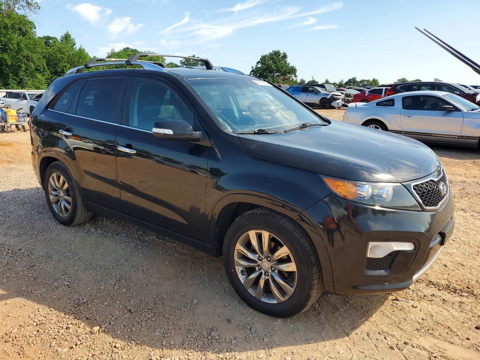 2011 Kia Sorento VIN 5XYKW4A26BG161464 COPART salvage auction — FRONT END, Nc - Salvage Certificate Of Title, sold $1,800 on 2026-07-27 (photo 4)