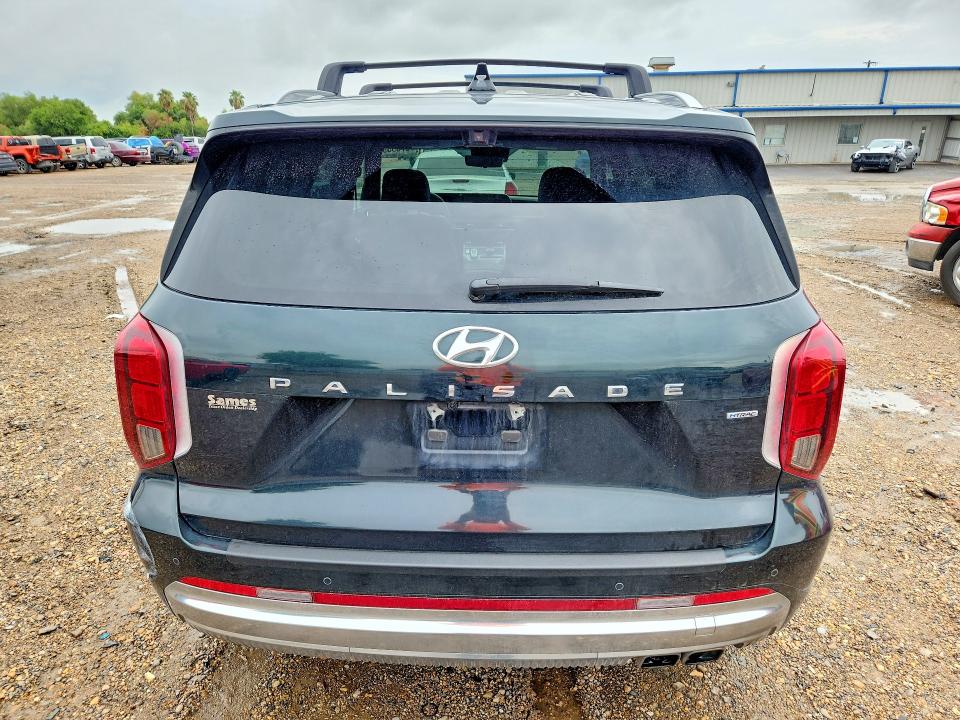 2023 Hyundai Palisade VIN KM8R7DGE2PU631648 COPART salvage auction — FRONT END, Tx - Salvage Vehicle Title, sold $12,300 on 2026-08-19 (photo 6)
