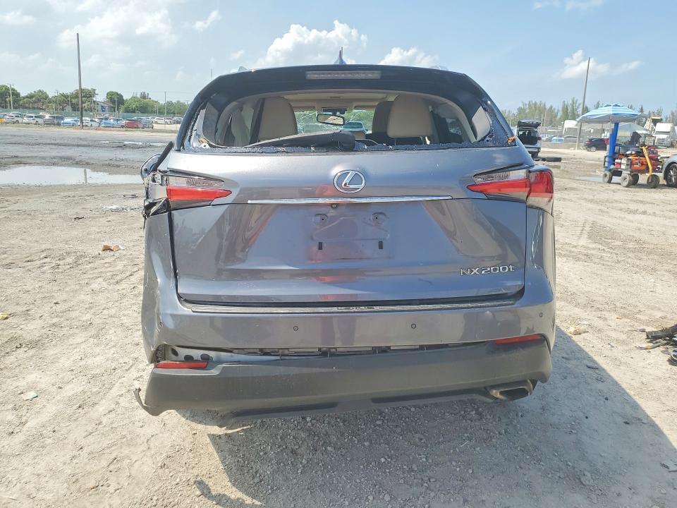 2015 Lexus Nx VIN JTJYARBZ2F2009146 COPART salvage auction — FRONT END, Fl - Cert Of Title Slvg Rebuildable, sold $3,500 on 2026-07-16 (photo 6)