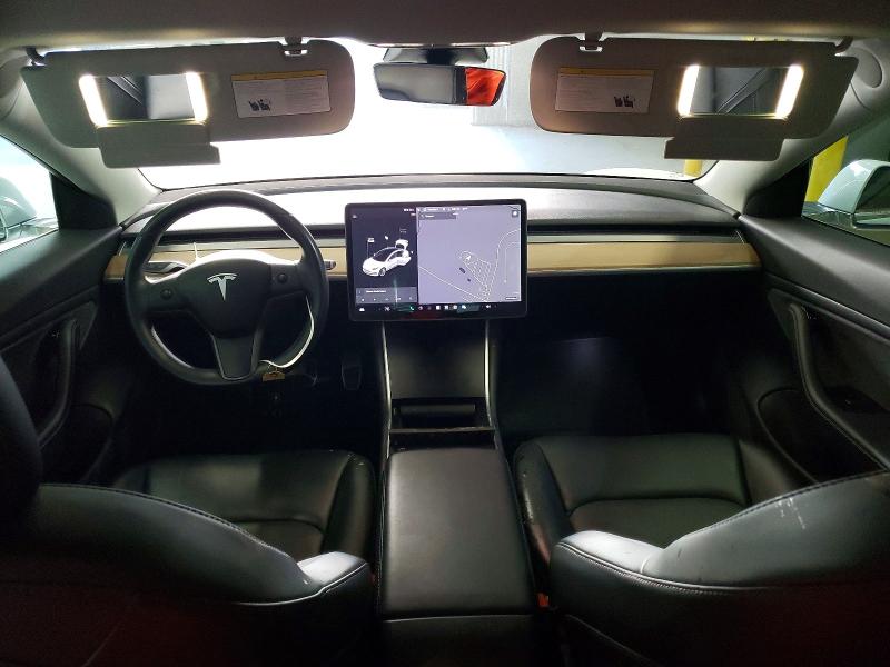 2018 Tesla Model 3 VIN 5YJ3E1EA0JF051247 COPART salvage auction — REAR END, Ct - Cert Of Title-Salvage, sold $7,100 on 2026-07-09 (photo 8)