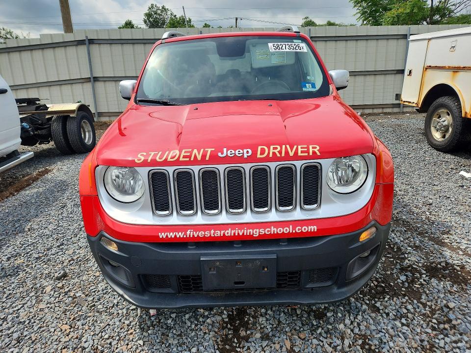 2015 Jeep Renegade VIN ZACCJBDT4FPC00862 COPART salvage auction — MINOR DENT/SCRATCHES, Nj - Certificate Of Title, sold $1,350 on 2026-07-07 (photo 5)