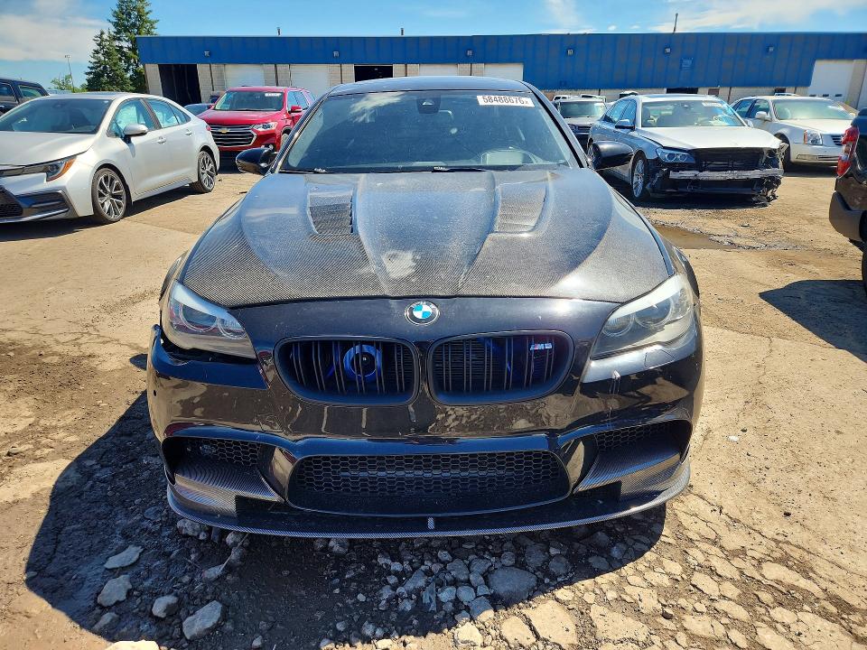 2013 BMW M5 VIN WBSFV9C50DD096291 COPART salvage auction — REAR END, Mi - Dealer Only-Rebuilt Salvage, sold $7,200 on 2026-07-21 (photo 5)
