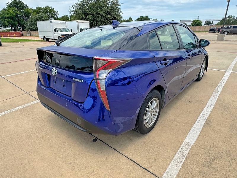 2016 Toyota Prius VIN JTDKARFU1G3515263 COPART salvage auction — MINOR DENT/SCRATCHES, Or - Certificate Of Title (P), sold $5,000 on 2026-07-28 (photo 4)