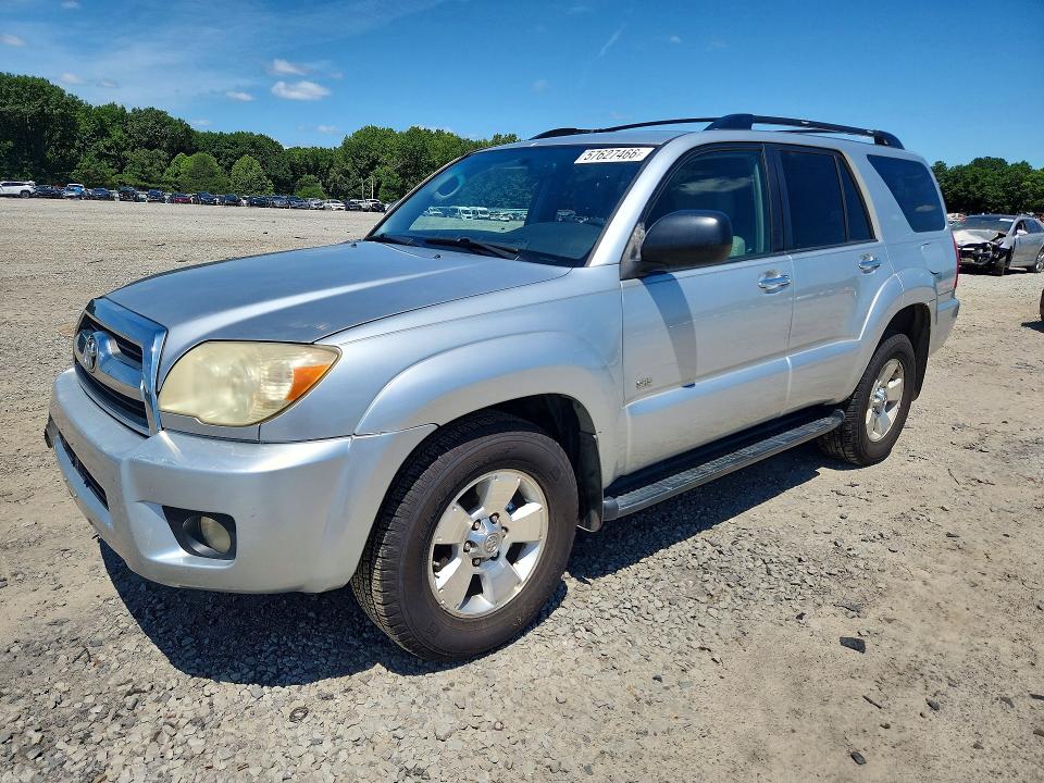 2007 Toyota 4runner VIN JTEZU14R470093377 COPART salvage auction — FRONT END, AR - CERT OF TITLE-SALVAGE, sold $3,550 on 2026-07-27 (photo 1)
