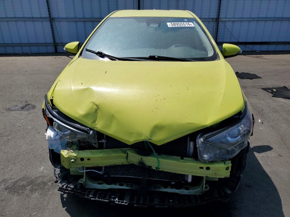 2017 Toyota Corolla VIN JTNKARJE0HJ532967 COPART salvage auction — FRONT END, CA - SALVAGE CERTIFICATE, sold $2,200 on 2026-07-27 (photo 5)