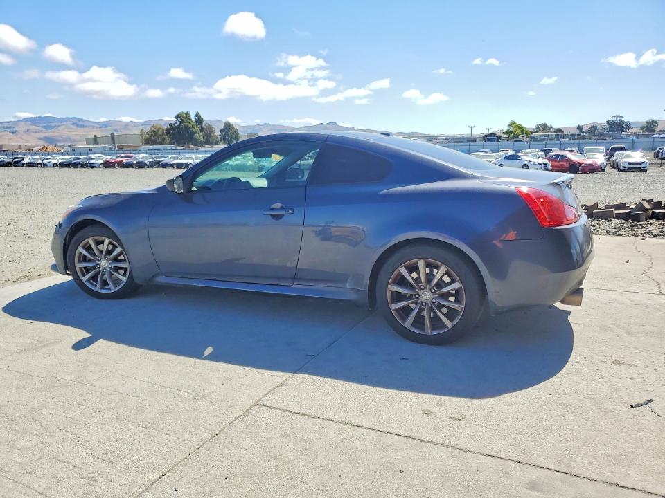 2011 Infiniti G37 VIN JN1CV6EK3BM211770 COPART salvage auction — FRONT END, CA - SALVAGE CERTIFICATE, sold $850 on 2026-07-13 (photo 2)