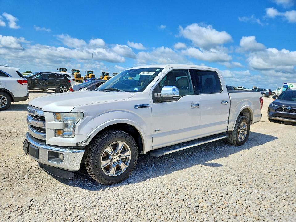 2016 Ford F-150 VIN 1FTEW1CG0GKF08292 COPART salvage auction — FRONT END, Tx - Salvage Vehicle Title, sold $5,900 on 2026-07-23 (photo 1)