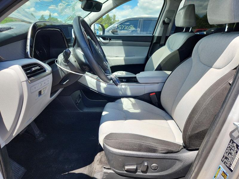 2021 Hyundai Palisade VIN KM8R3DHE1MU302204 COPART salvage auction — FRONT END, Il - Salvage Certificate, sold $250 on 2026-07-21 (photo 7)