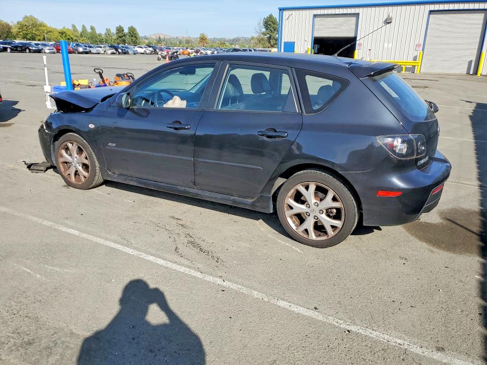 2008 Mazda 3 VIN JM1BK344981829334 COPART salvage auction — FRONT END, Ca - Salvage Certificate, sold $200 on 2026-07-10 (photo 2)
