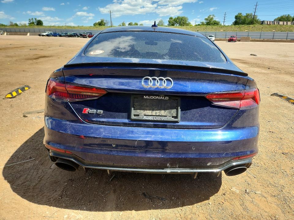 2019 Audi Rs5 VIN WUABWCF50KA900716 COPART salvage auction — FRONT END, Co - Salvage Title, sold $20,000 on 2026-08-26 (photo 6)