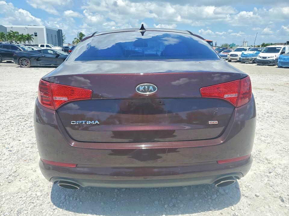 2012 Kia VIN 5XXGM4A74CG054328 COPART salvage auction — FRONT END, Fl - Cert Of Title Slvg Rebuildable, sold $875 on 2026-07-10 (photo 6)