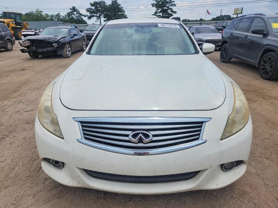 2011 Infiniti G37 VIN JN1CV6AP2BM503377 COPART salvage auction — SIDE, Al - Cert Of Title-Salvage Title, sold $1,650 on 2026-07-02 (photo 5)