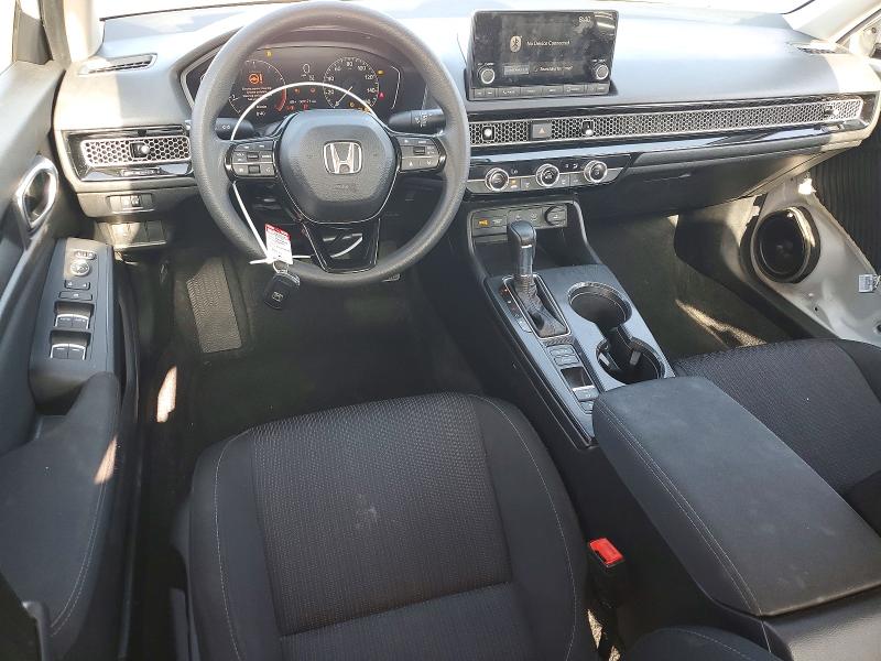 2025 Honda Civic VIN 2HGFE2F29SH523470 COPART salvage auction — FRONT END, Ca - Salvage Certificate, sold $6,500 on 2026-07-25 (photo 8)