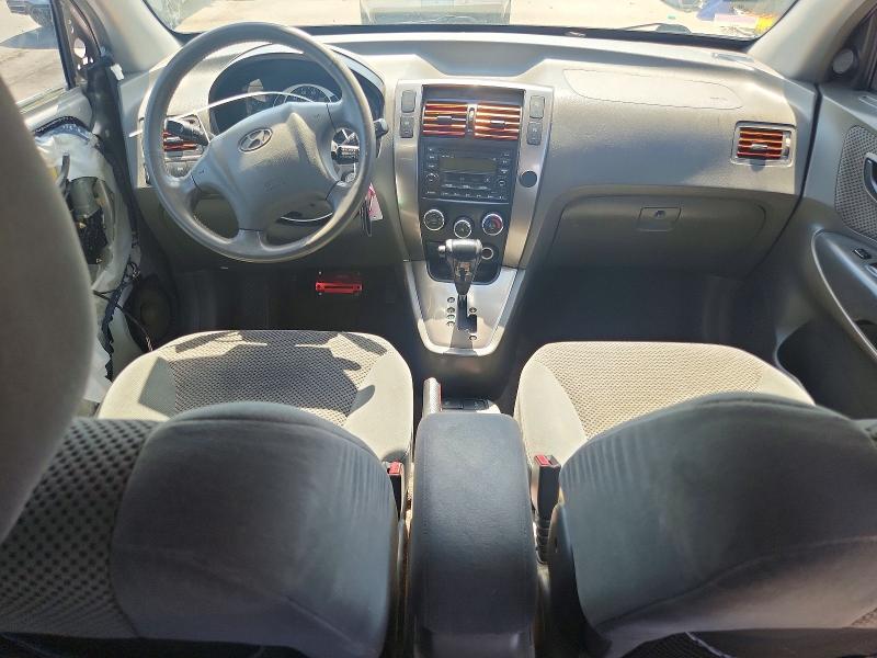 2006 Hyundai Tucson VIN KM8JN12D26U354630 COPART salvage auction — REAR END, Fl - Certificate Of Destruction, sold $900 on 2026-07-02 (photo 8)