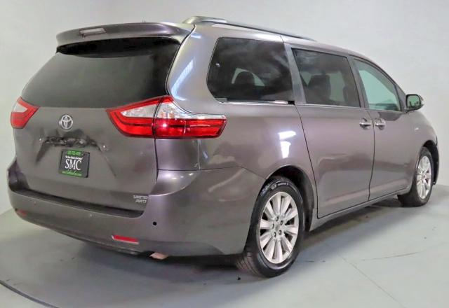 2016 Toyota Sienna VIN 5TDDK3DC4GS137600 COPART salvage auction — ALL OVER, Ca - Dis/Dlr/Exp Clean W/Salv Hist (P), sold $6,800 on 2026-07-02 (photo 3)