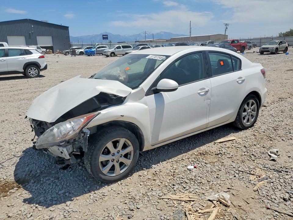 2011 Mazda 3 VIN JM1BL1VF4B1467826 COPART salvage auction — FRONT END, Ut - Salvage Certificate, sold $150 on 2026-07-31 (photo 1)
