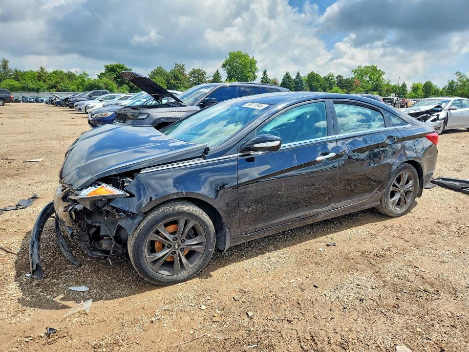 2011 Hyundai Sonata VIN 5NPEC4AC9BH124691 COPART salvage auction — FRONT END, Il - Salvage Certificate, sold $225 on 2026-07-28 (photo 1)