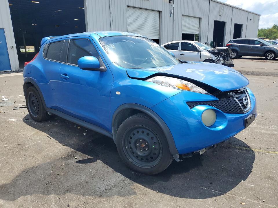 2011 Nissan Juke VIN JN8AF5MR7BT010426 COPART salvage auction — FRONT END, Fl - Certificate Of Title, sold $350 on 2026-07-22 (photo 4)